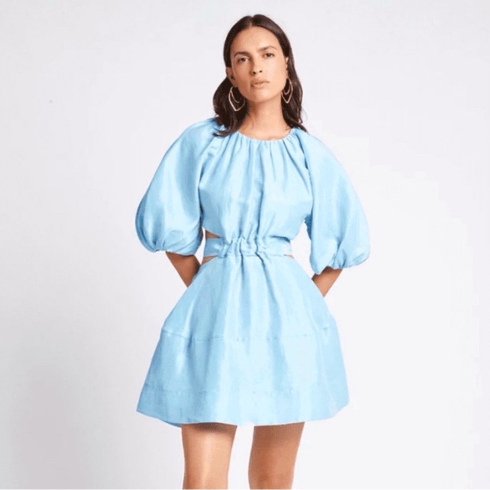 Aje Psychedelia CutOut Mini Dress